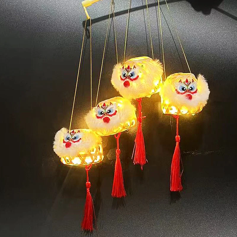 Diy Chinese Dragon Handmade Diy Lantern Kit Ancient Style Lanterns Dragon Diy Kit For Kids Mid-autumn Spring Festival