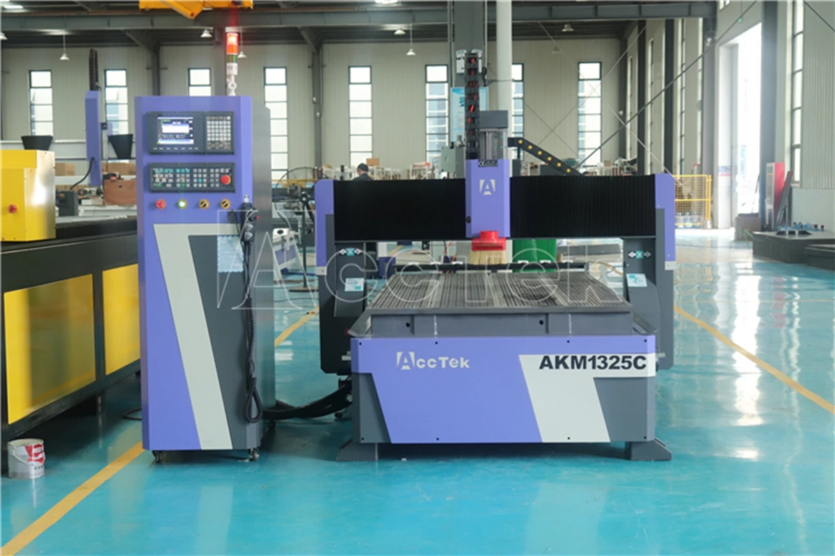 ACCTEK AKM1325C2 ATC Фрезерный станок с ЧПУ Деревообрабатывающий станок Режущий гравировальный станок для деревянной пластины