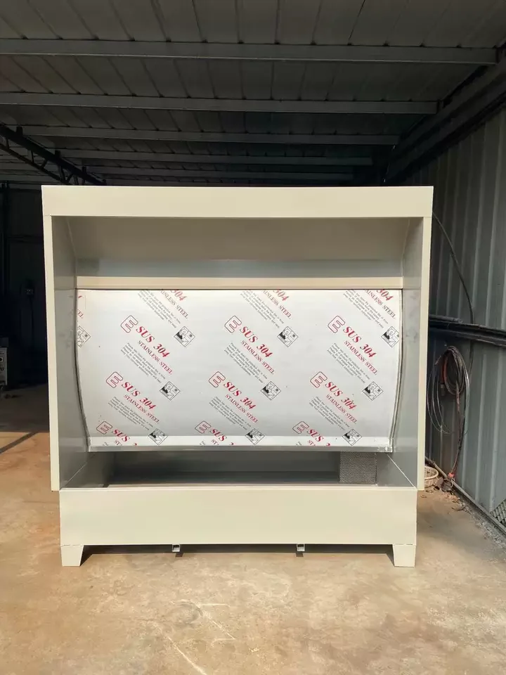 WC-Sprühkabine, kleine Spritzkabine, umweltfreundliche Ausrüstung zur Reinigung von Wasserzirkulation, Farbnebel