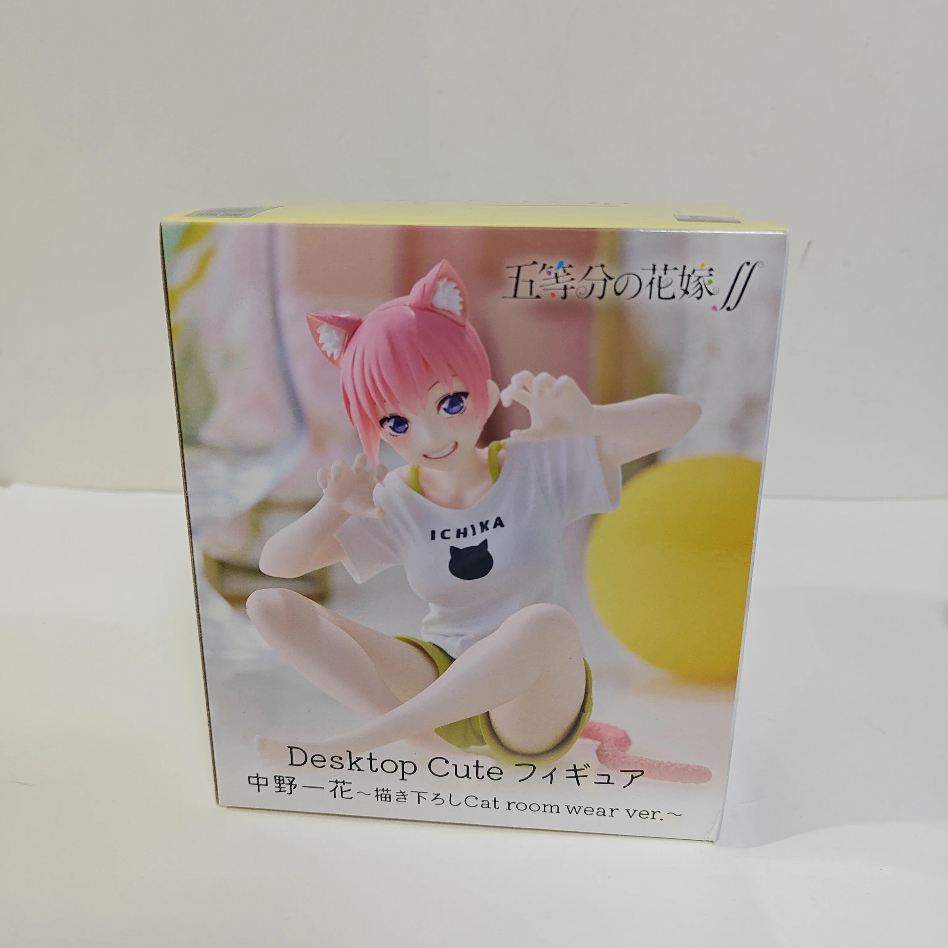 

Taito The Quintessential Quintuplets Anime Nakano Ichika Cat Ear PVC Action Figures Model Figurine Figuarts Toys