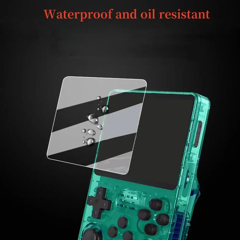 For R40S Pro Screen Protector Handheld Game Console Hardness Glass Scratch-resistant 9H Tempered 1pc X1Y4