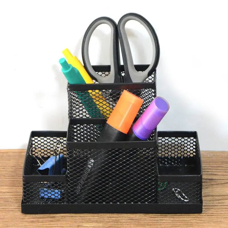 1pcs Multifunctional Desktop Storage Pens Holder Multi Color Storage Rack Suitable for Use By Student Office Staff Stationery