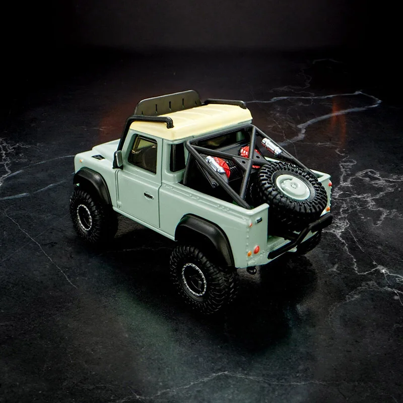 Pre-Order 2023 Hot Wheels Collectors Elite 64 Series  Land Rover Defender 90 Pickup 1:64 Diecast Car Model Toy for Boys Gift