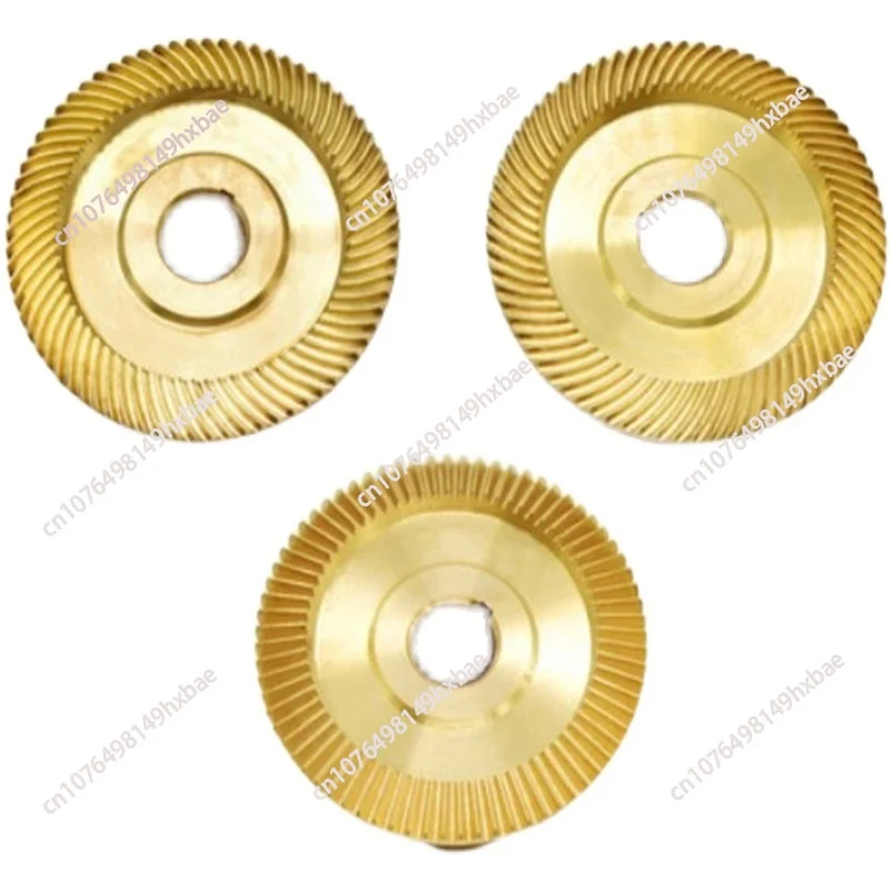 1pc Milling Machine Bevel Gear Spiral Bevel Gear Bridgeport Bronze Gear For Servo Power Feeder Straight/Left/Right Tooth