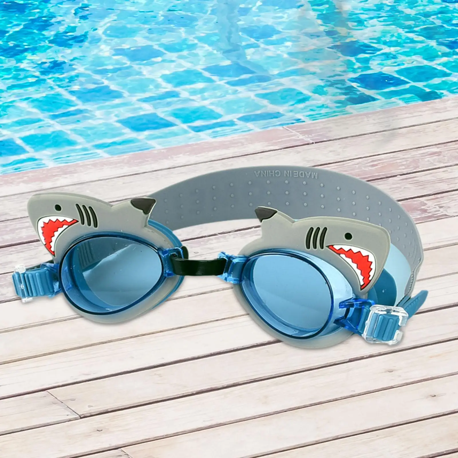 

Детские плавательные очки, водонепроницаемые Мягкие силиконовые детские плавательные очки для фотографий