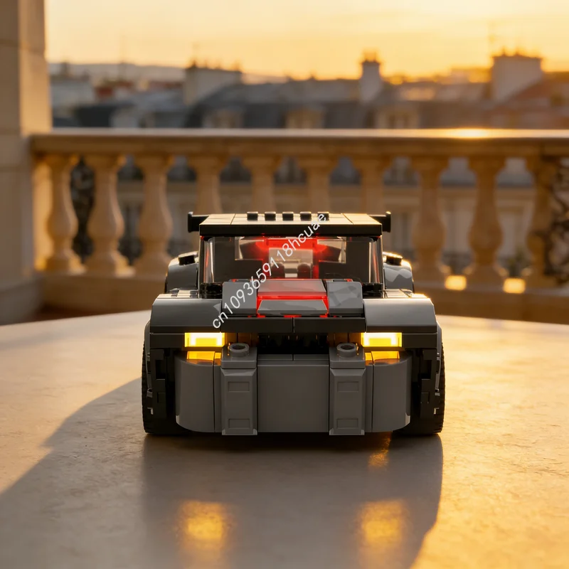 

337pcs MOC WB Games Vengeance Batmobile Super Heroes DCD Batmansed Model Building Blocks Construction Christmas Gifts Toys