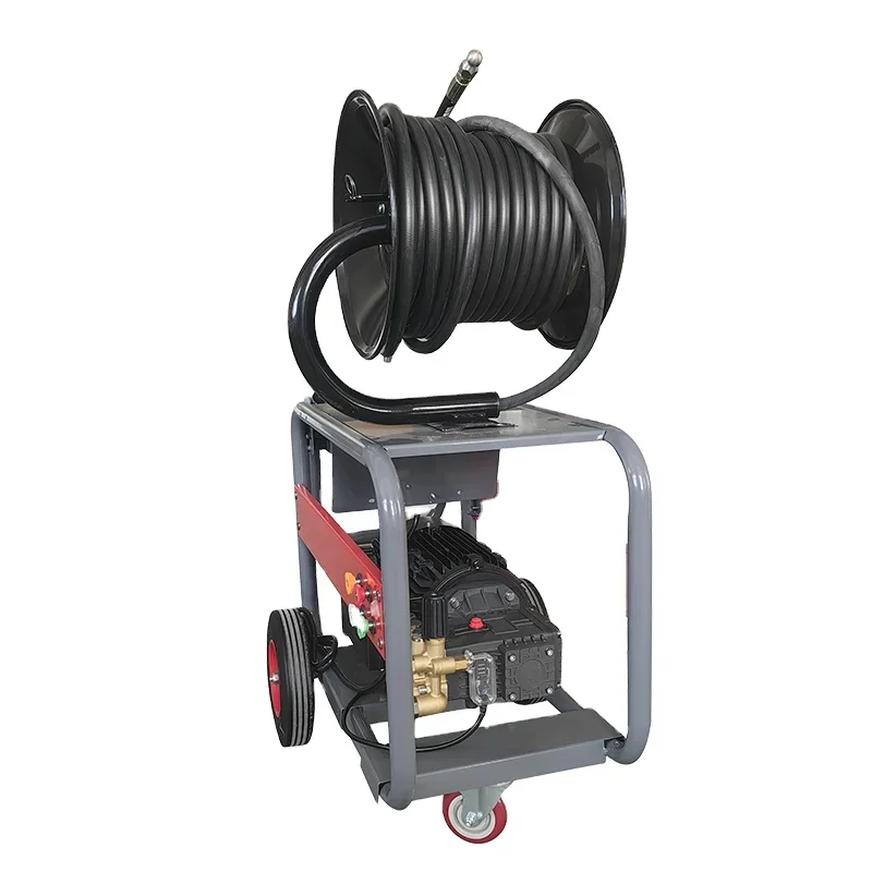 

Direct Sales 220V-150bar-20lpm Electric Sewer Dredging and Cleaning Machine, Professional Solution for Pipeline Blockage