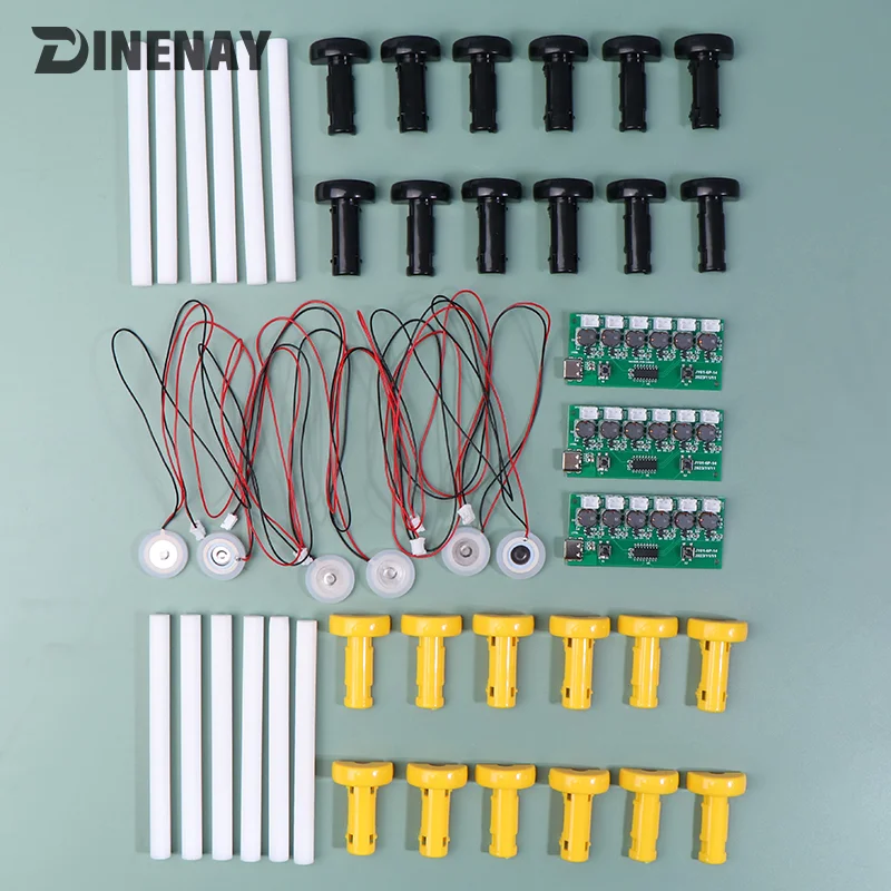 Modulo umidificatore Kit fai da te scheda di controllo nebulizzante nebulizzatore ad ultrasuoni Mist Driver Circuit Board interfaccia di tipo C 6 ugelli