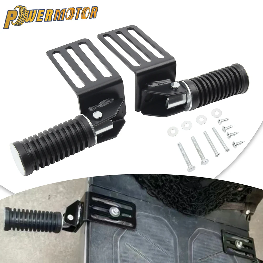 Motorcycle Foot Pegs Foldable Comfortable Street Cruise Pedals for Enhanced Riding Experience Universal Accessories