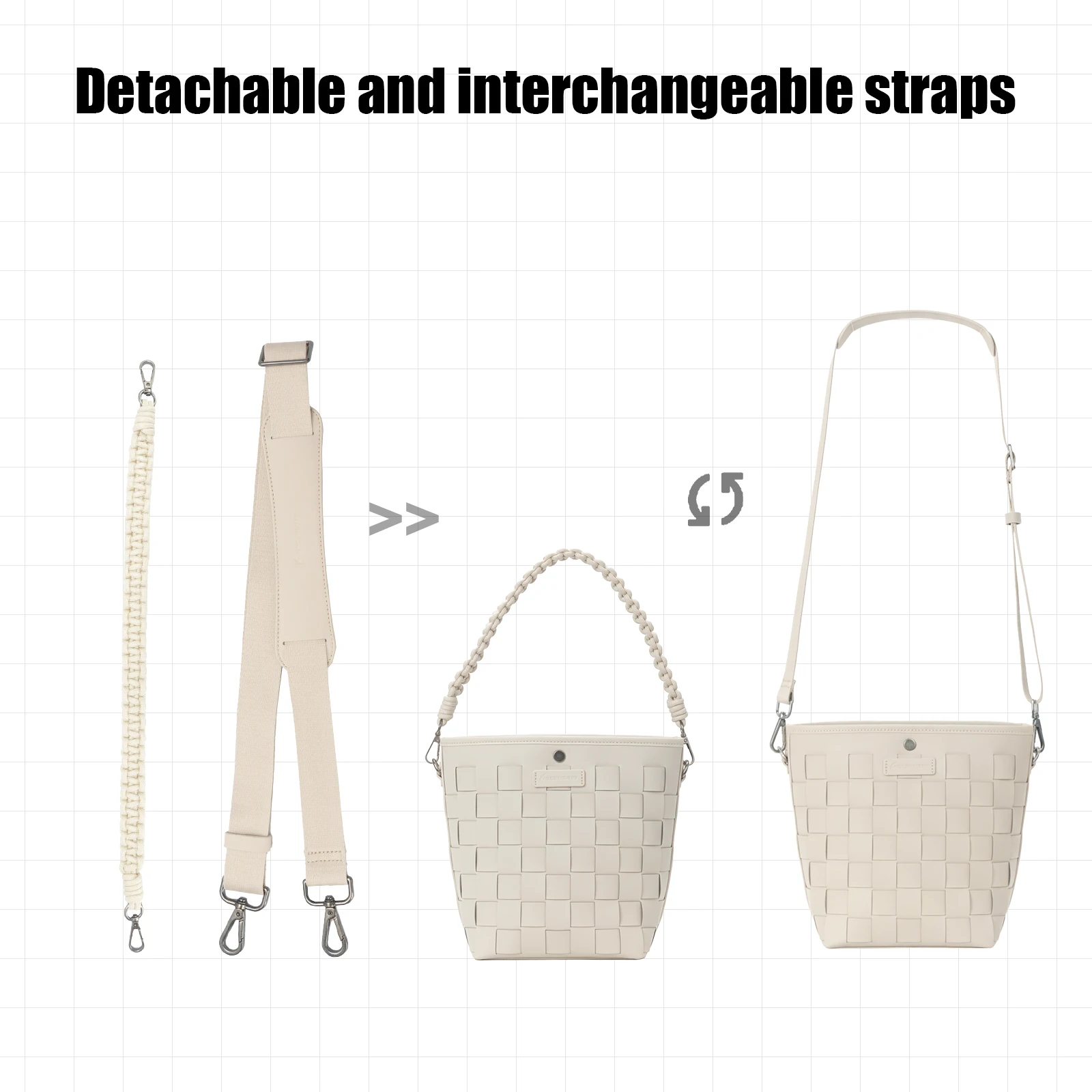 حقيبة كاميرا Besnfoto للنساء، حقيبة كتف جلدية للتصوير الفوتوغرافي لكاميرا DSLR SLR بدون مرآة، حقيبة يد نسائية مع