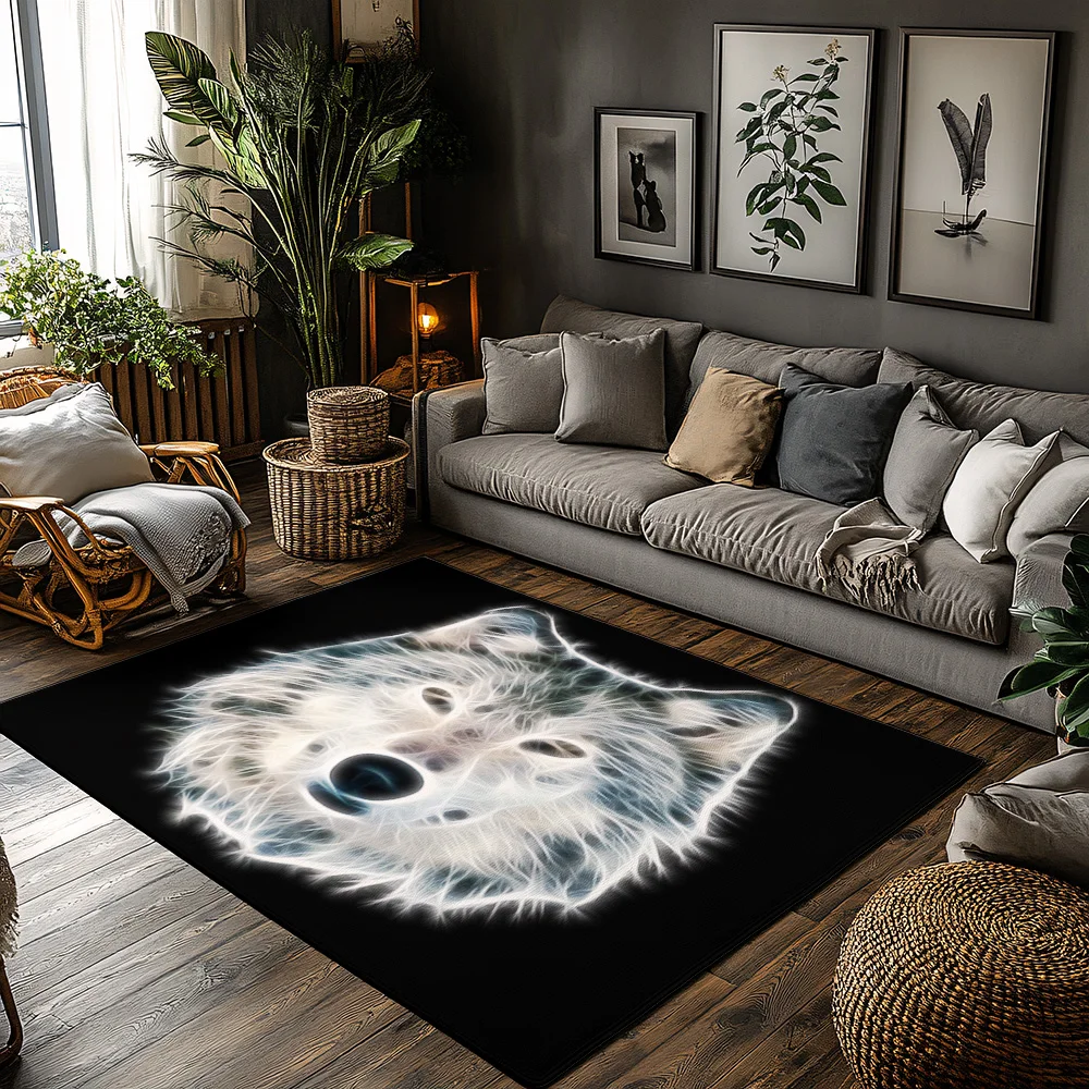 

Коврик Tuniu с фазой Луны, противоскользящий напольный коврик для гостиной, спальни, домашний декор, домашний уличный коврик