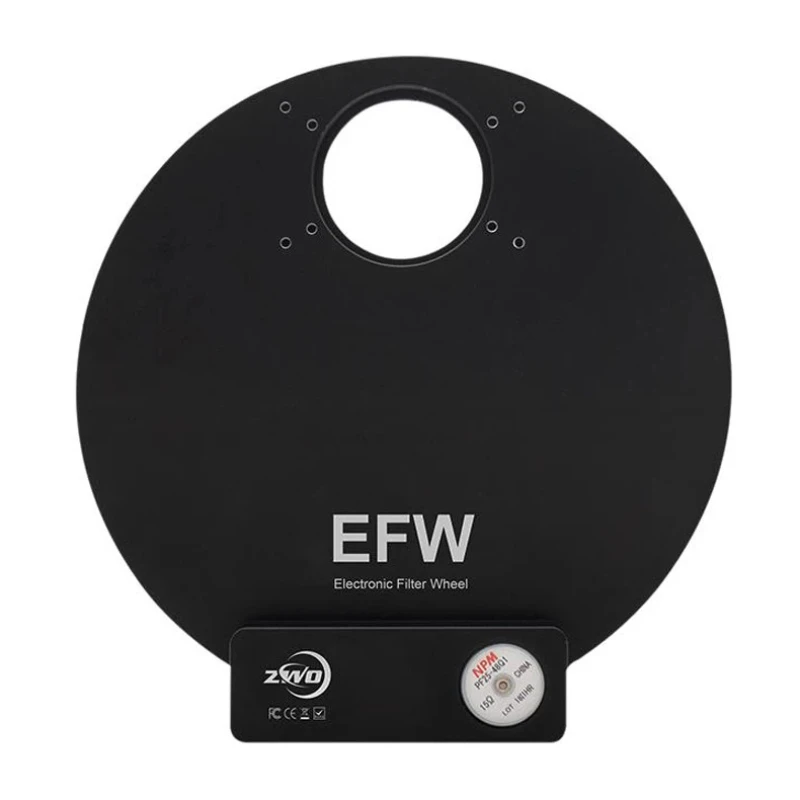 

ZWO 2-дюймовое электрическое фильтрующее колесо EFW с 7 и 5 отверстиями поддерживает 2-дюймовый фильтр, переключение фотографий астрономического телескопа