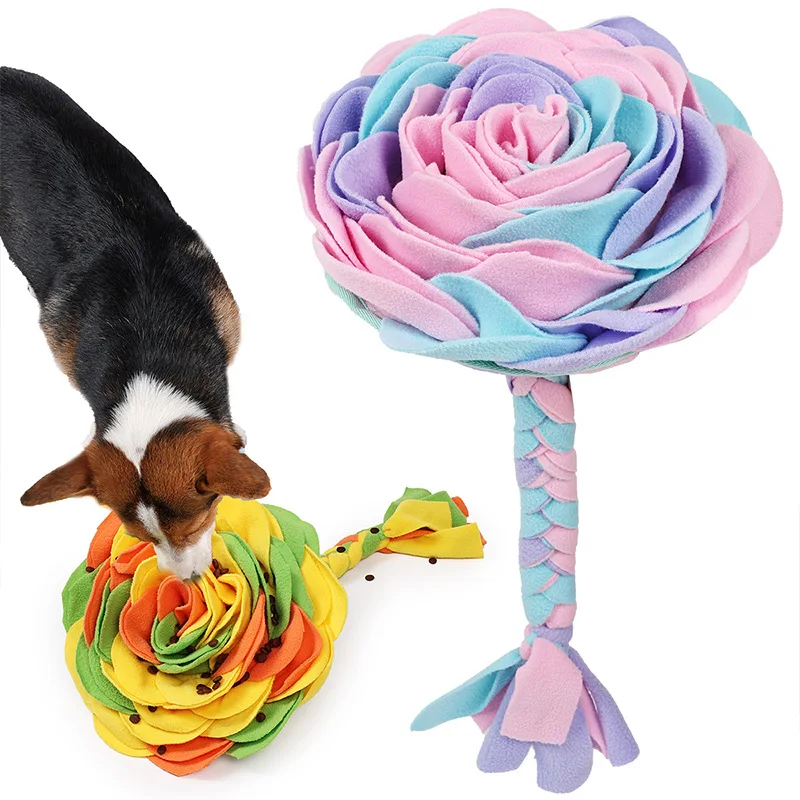 

Игрушки для домашних животных, подушечка для нюхания собак, автоматически скрывает еда коренных зубов, декомпрессия и предотвращает удушье, новый четырехсезонный универсальный