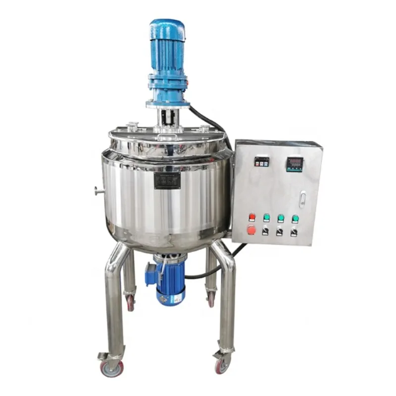 Vacuum Mixer Homogenizer Emulsifying Reactor for Mayonnaise, Paste, and Liquid High Shear Mixing OEM Available