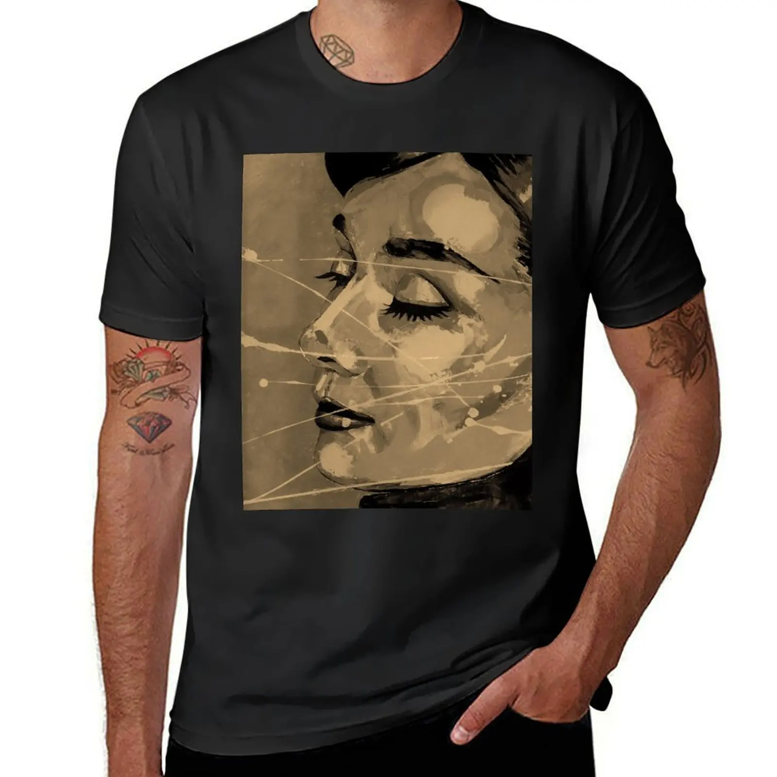 Audrey Hepburn Sepia T-Shirt shirts graphic tees blanks t shirts for men graphic