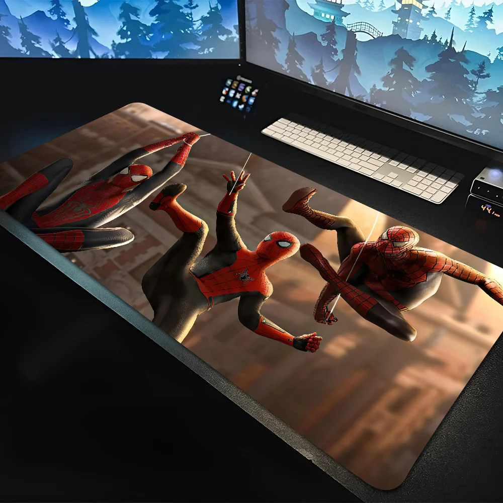 

1PC S-Spider's-man Mousepad Mouse Mat Desk Mat With Pad Gaming Accessories Prime Gaming XXL Keyboard Pad Padding Mat