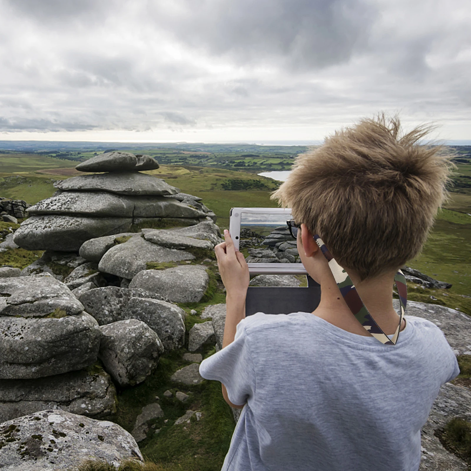 

2Pcs Eyeglass Chains Adjustable Camouflage Style Glasses Straps Protective Masks Hanging Ropes Outdoor Sports Anti-Lost