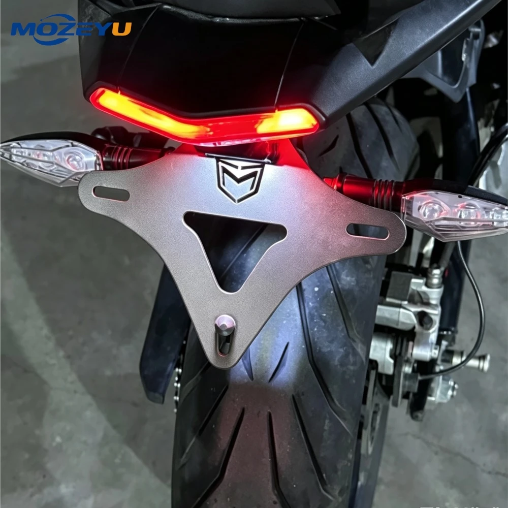 Motorcycle License Plate Holder Tail Tidy Fender Eliminator Bracket Parts FOR BENELLI BN600 BN600i TNT600 TNT600I 2012-2022 2023