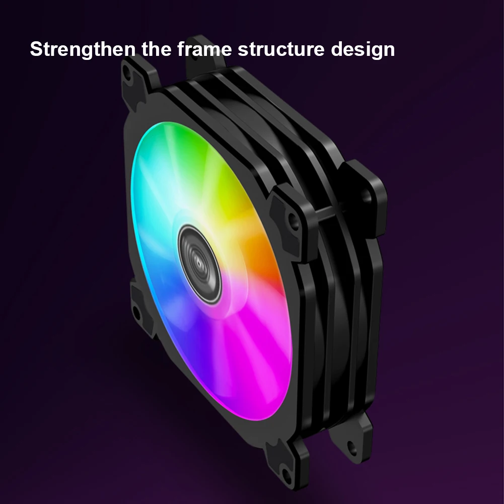 جونسبو ARGB وحدة المعالجة المركزية جهاز كمبيوتر شخصي مروحة تبريد FR-925 92 مللي متر 3Pin كمبيوتر مكتبي المبرد التبريد Slient مروحة المبرد