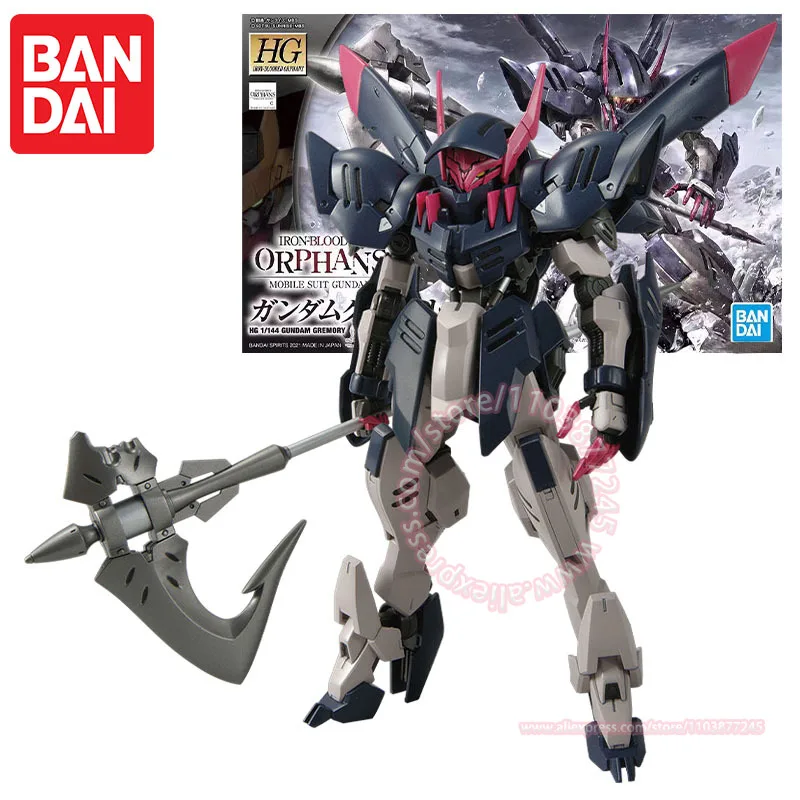 BANDAI MOBILE SUIT GUNDAM Gremory HG 1/144 Children's Toy Birthday Gift Trendy Figure Decorative Assembly Peripheral Model