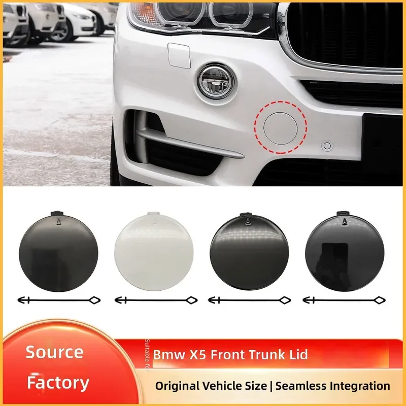 For BMW X5 F15 Front Bumper Tow Hook Cover Trailer Hole Cap 51117378591