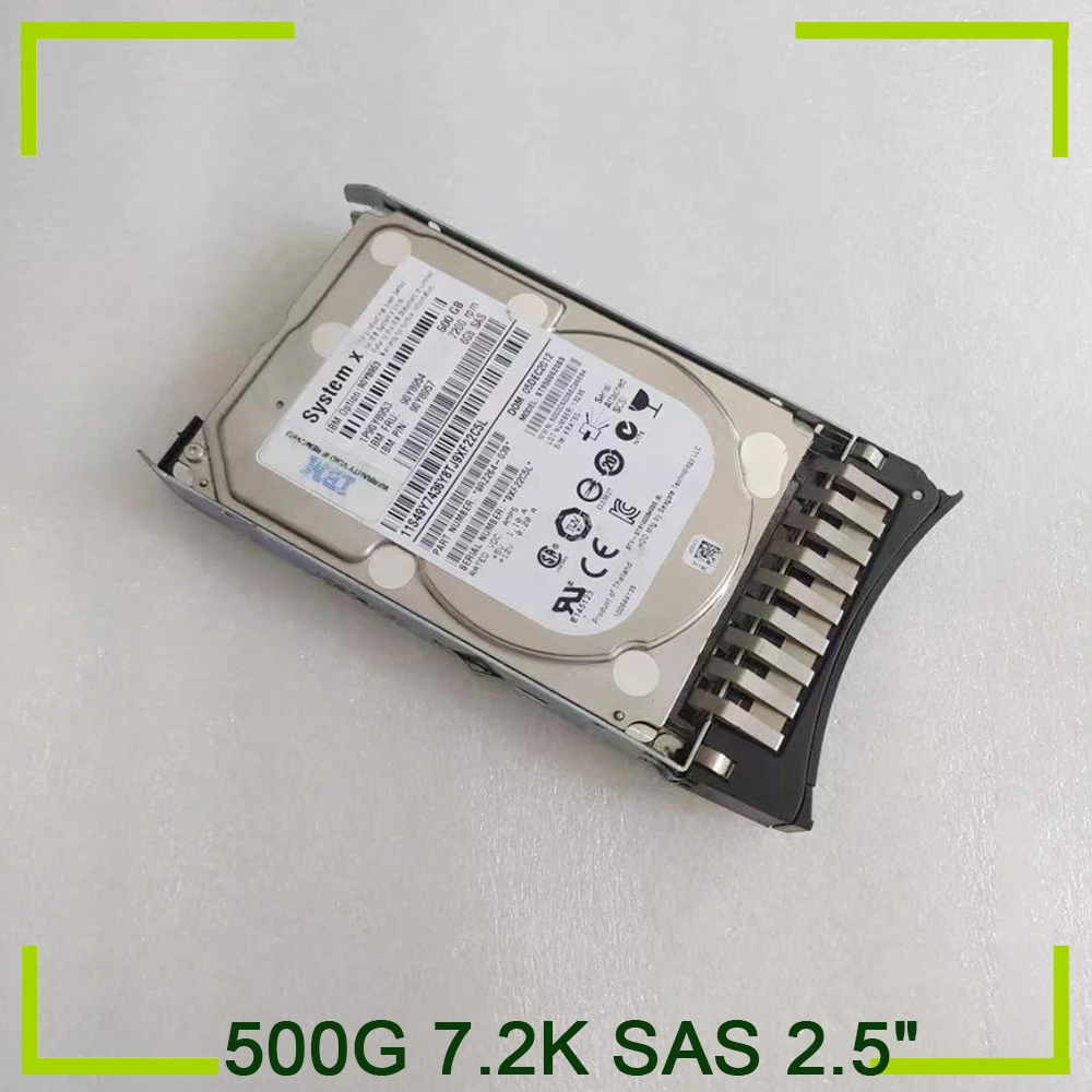 

Для жесткого диска IBM 6Gb FRU 500G 7,2 K SAS 2,5 "90Y8954 90Y8953 90Y8957