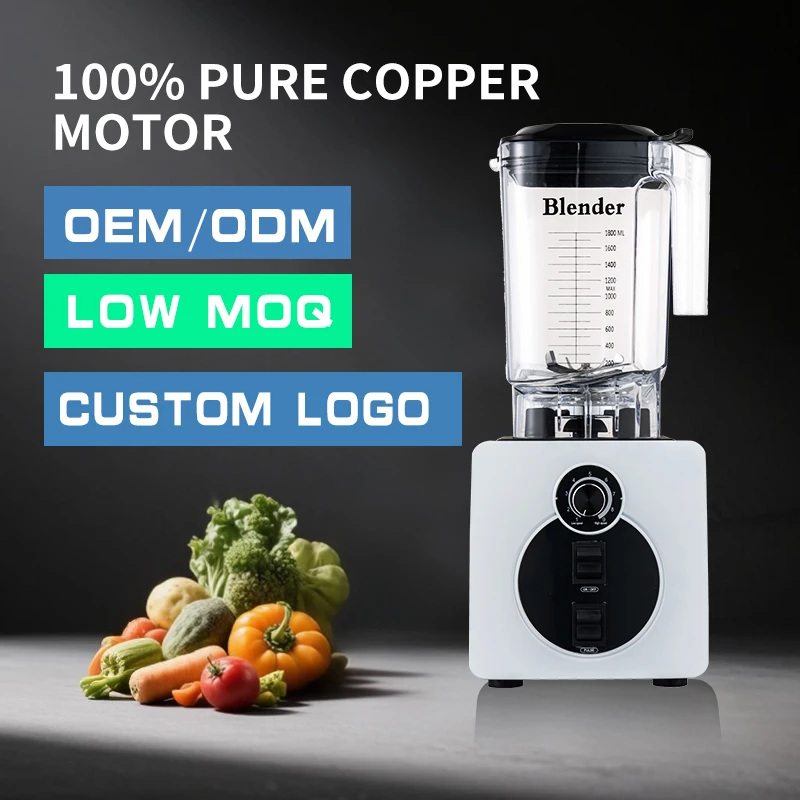T Button Panel Soundproof High Performance Heavy Duty 2200 Watt Digital Blender Juicer