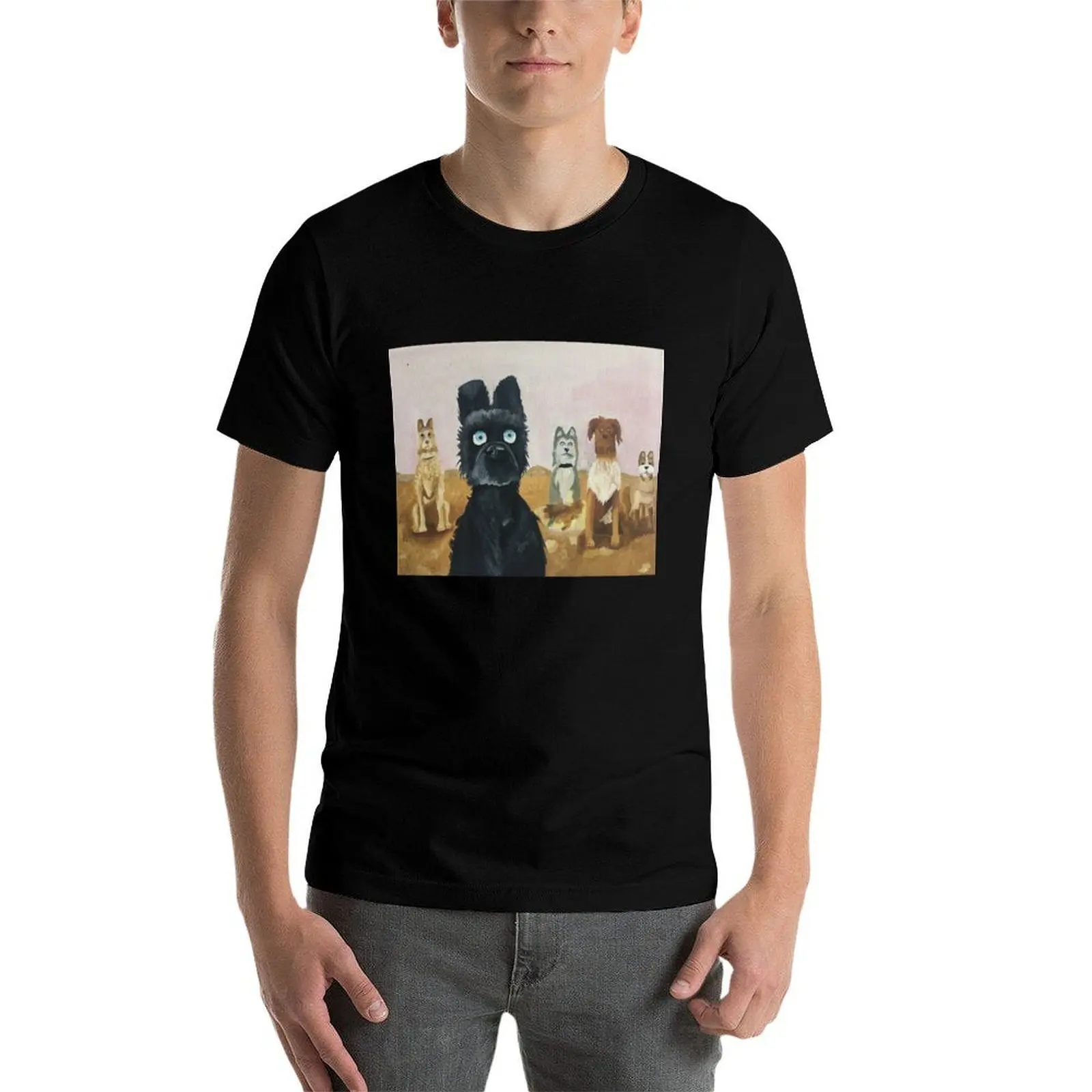 

Isle of Dogs T-Shirt t shirts with prints man t shirt heavy cotton T-Shirt
