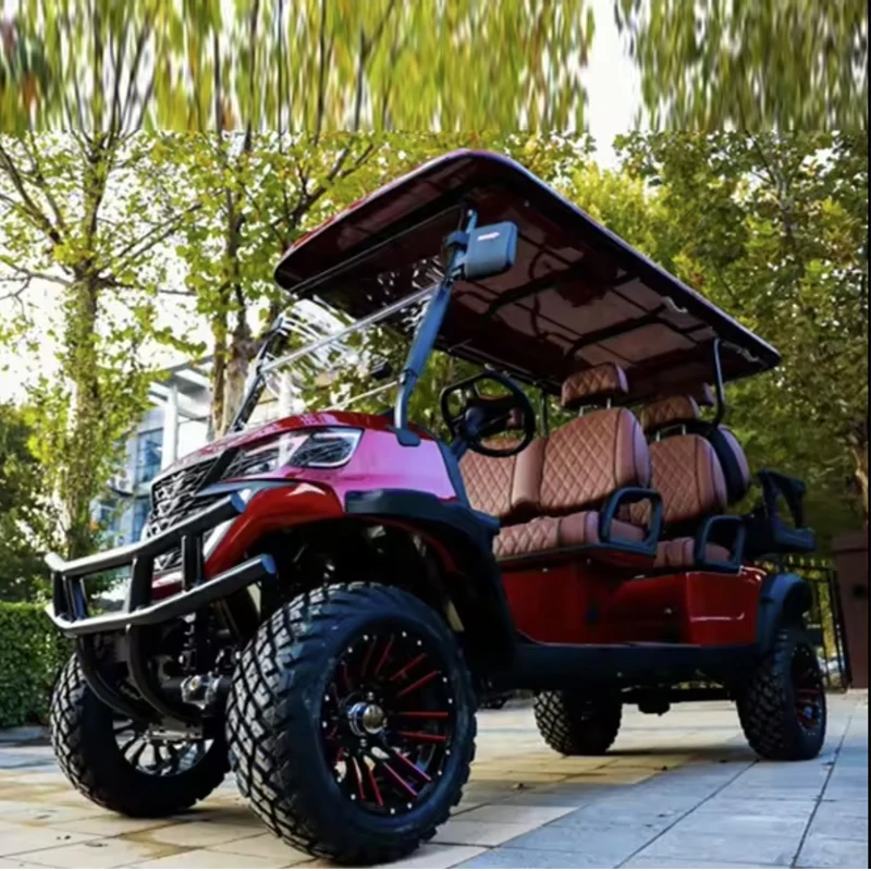 Wholesale Luxury Electric Golf Utility Vehicle Hunting Buggy Car 4 Seater Electric Golf Cart