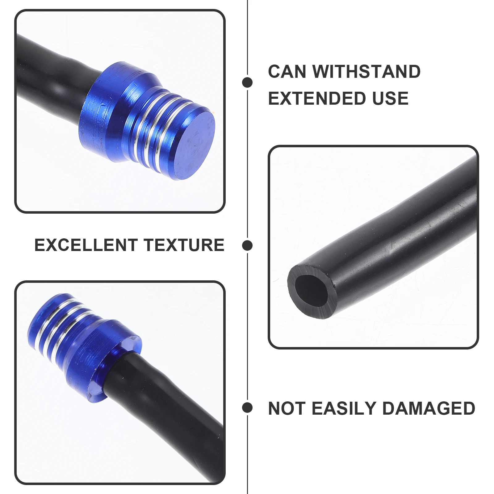 

Cnc Motorcycle Tank Caps Breathable Valve Blue Color Metal Gas Fuel Caps For Atv Vent Hose Cap Accessories