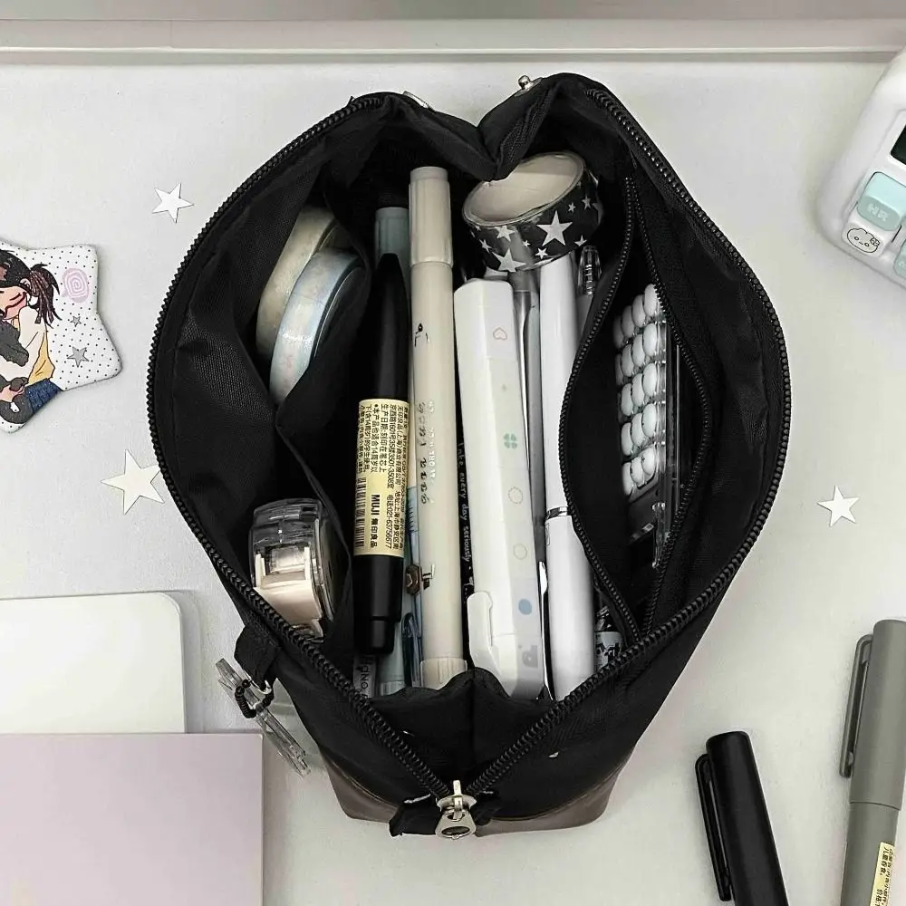 High Quality Waterproof Pencil Case Large Capacity Multifunctional Stationery Pouch Stationery Storage Bag Gift