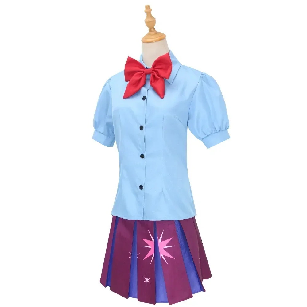 Halloween Cosplay Twilight Rotterdam   Humaine, Chemise de Marin, Robe Courte, Ensemble Uniforme de ixd'Halloween et de Carnaval