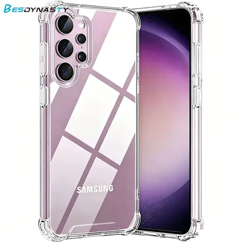 Hybrid Shockproof Case For Samsung Galaxy S26 S25 FE S24 S23 S21 S22 Plus Ultra Clear Hard Case For Samsung A57 A37 A56 A36 A54