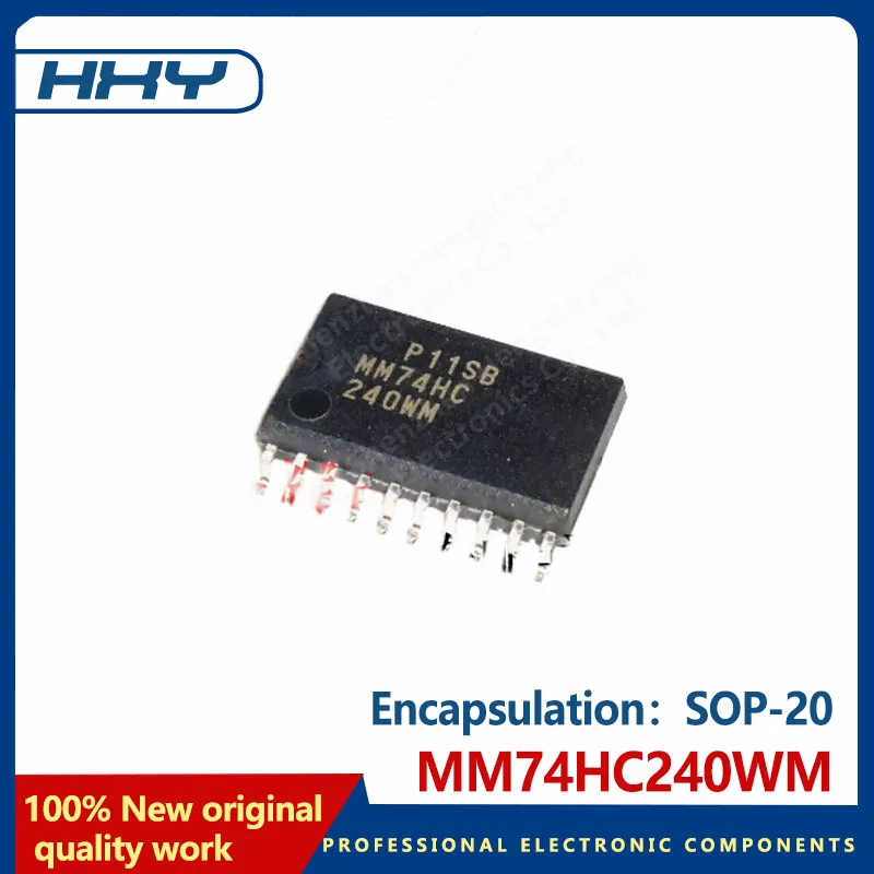 10PCS MM74HC240WM package SOP-20 buffer chip