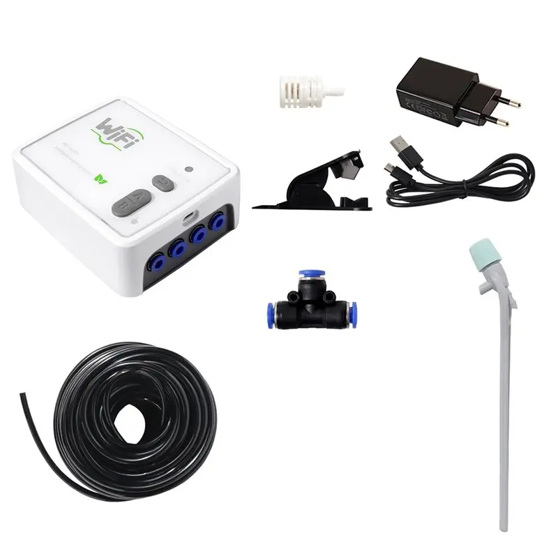 Automatic Watering System WIFI Smart Dual Pump Phone Remote Control EU PLUG Garden Balcony Potted Plant Irrigation-AB52