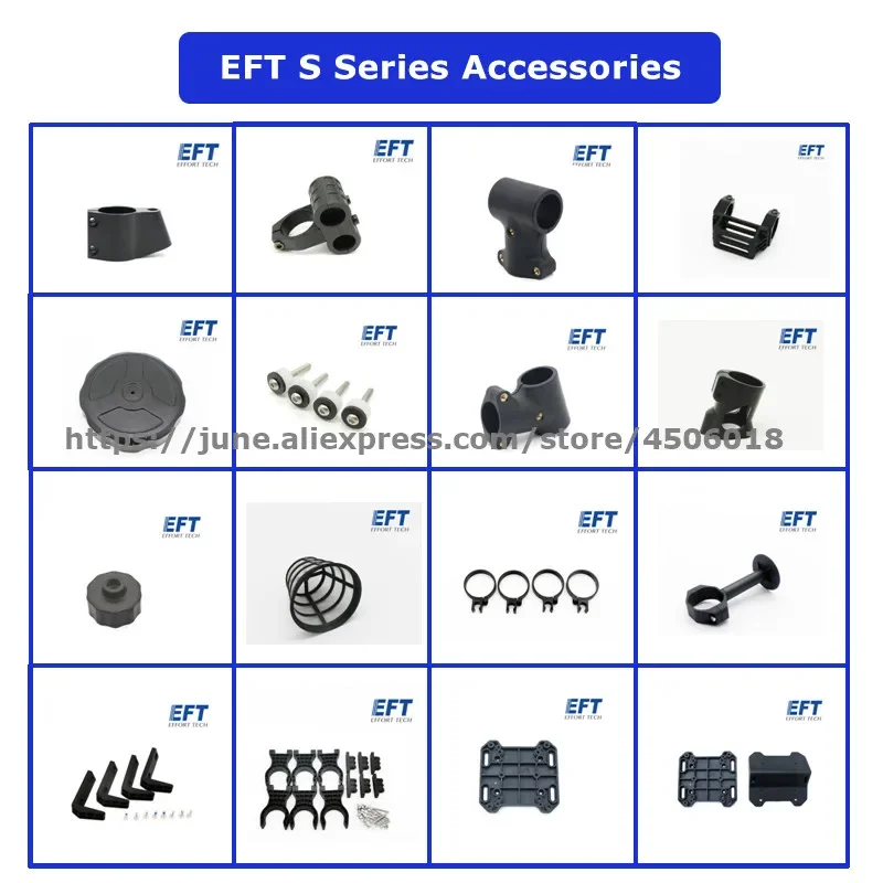 EFT crop protection drone folding spray bar fixing parts drone components E410S E610S E616S