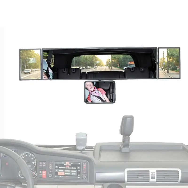 Car Rearview Mirror Wide-angle Panoramic Rear view Mirror universal automotive front mirror Convex Rear View Mirror for car