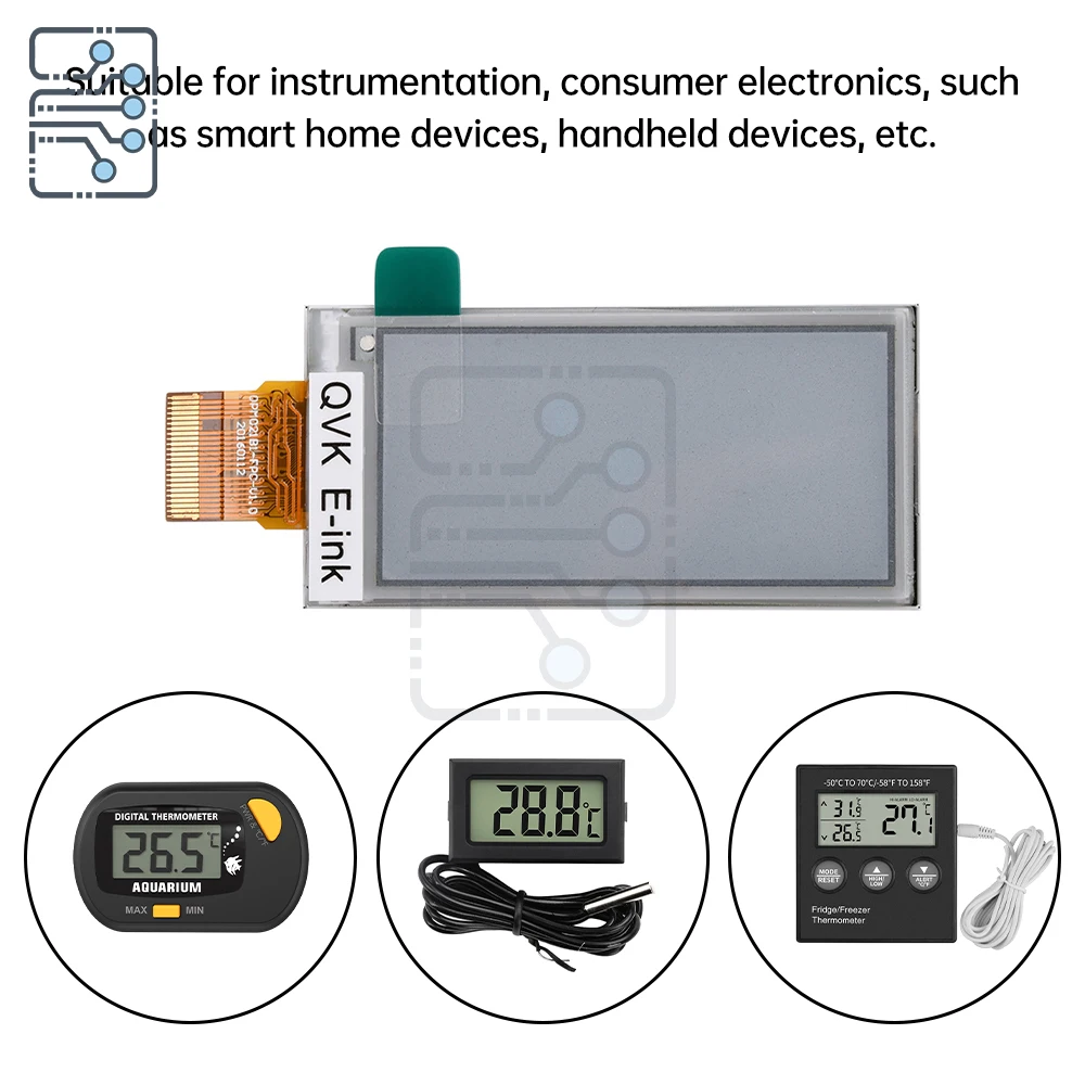OPM021B1-FPC 2.13 polegadas display LCD 5V módulo de exibição de alto contraste adequado para instrumentação, eletrônicos de consumo