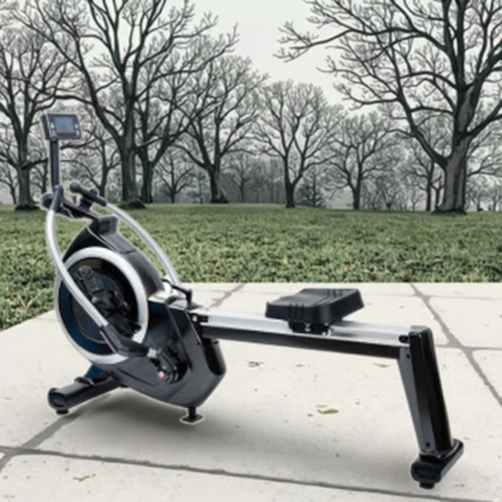 Hydraulic Rowing Machine Fitness Equipment Multi-functional Whole Body Exercise Double Paddle Waist and Back Ho