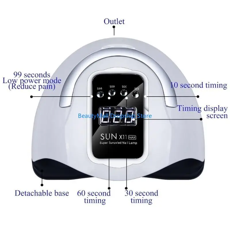 

40JD Dryer Light UV LED Lamp Dyer 280W Light for Fingernails