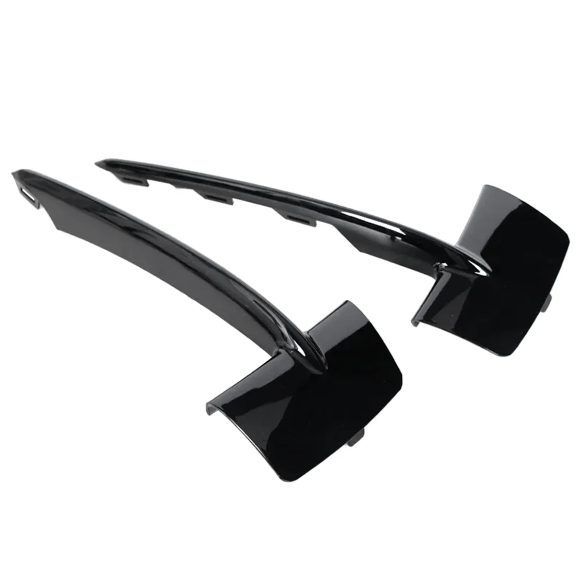 

Innovative 2PCS Front Bumper Lower Grille Trim Black for BMW Car Accessories