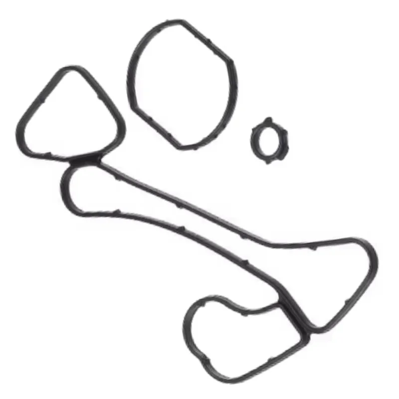 10 Set Guarnizione radiatore olio motore per A6 A7 A8 Q5 Q7 3.0L TDI V6 DIESEL A/T 059117070B 059117070 0591170A