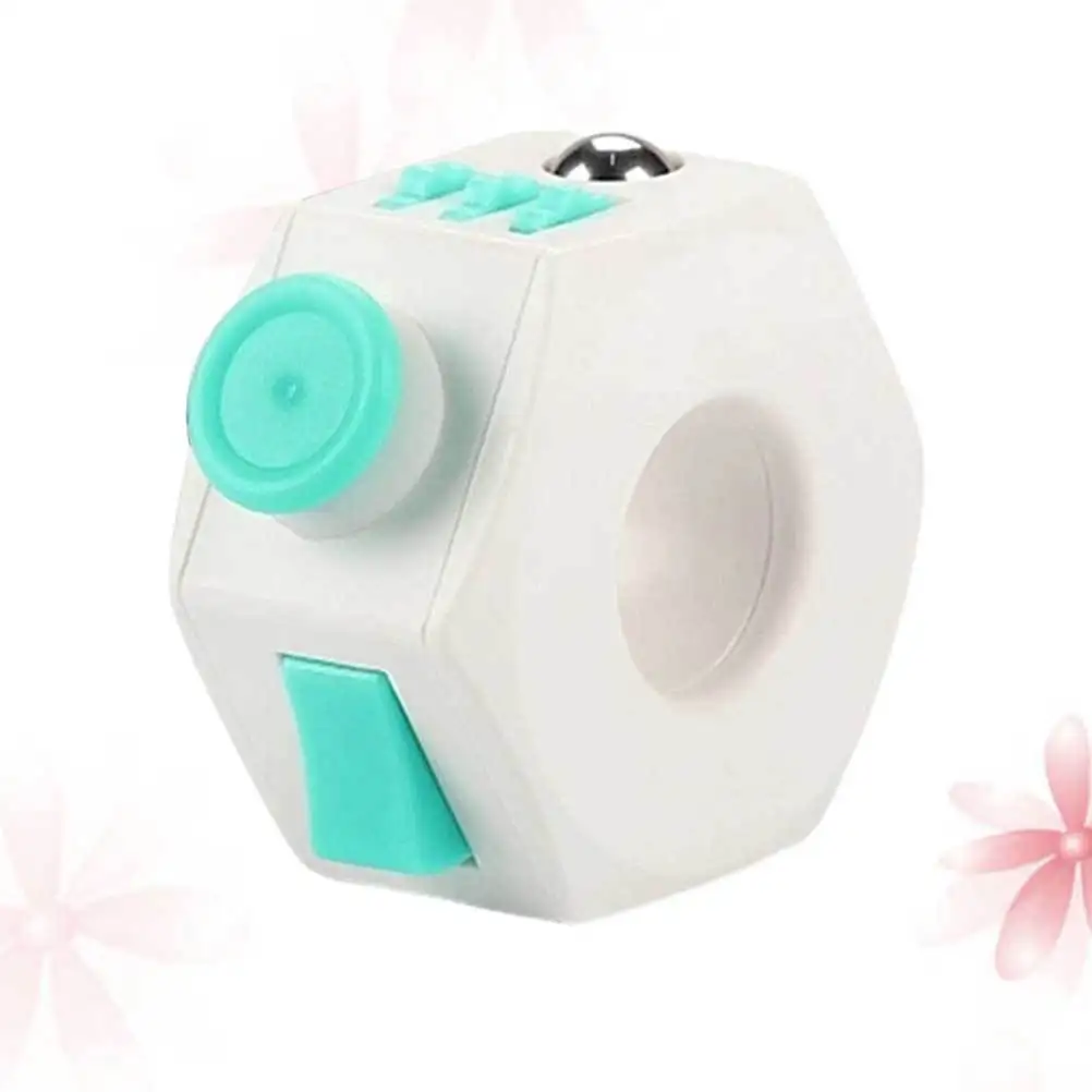 

Light Green Decompression Fidget Ring Multifunctional Vent Tool for Anxiety Relief Small Size Easy Carry Daily Use Relaxation