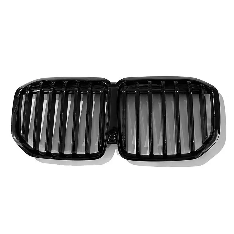 

Подходит для BMW X7 2023-2025 гг., однолинейная глянцевая черная сетчатая решетка G07, замена материала ABS, установка