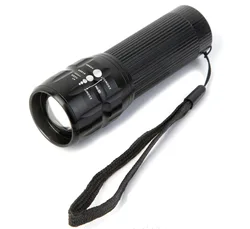 3-Mode LED Torch Zoom Waterproof Flashlight by 3*AAA Battery Lantern Portable Lights Home Camping Tools LED Flashlight