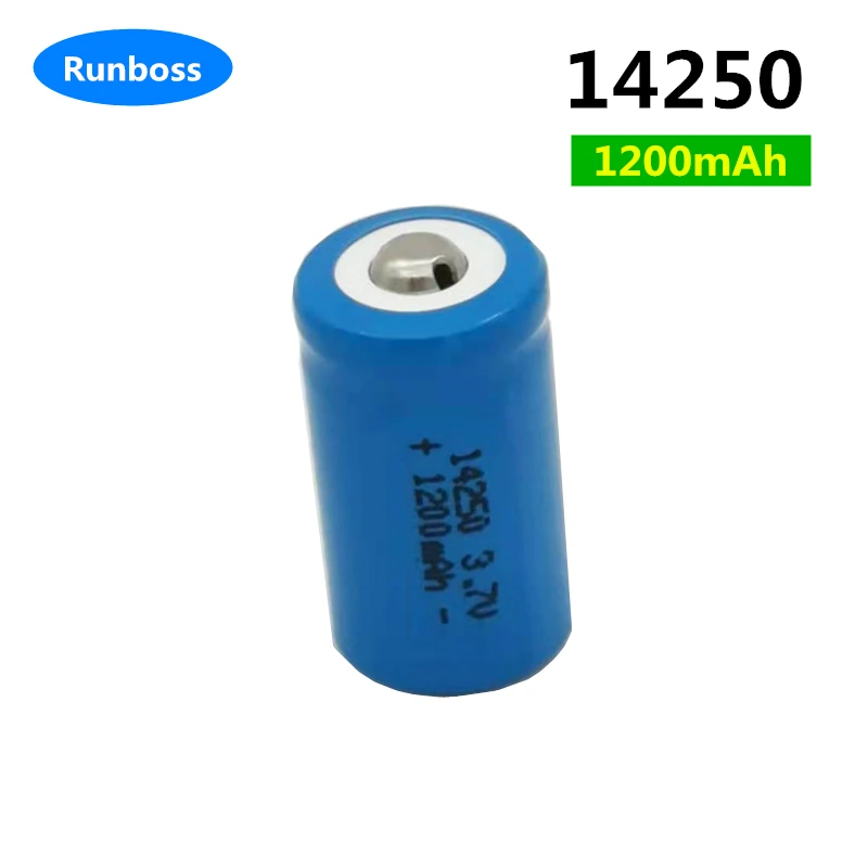 1-6 sztuk 14250 1200mAh 3.7V akumulator litowy wielokrotnego ładowania spiczasty celownik laserowy podczerwień dla TADIRAN TL-2150 ER14250