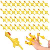 Creative catapult turkey, release stress finger catapult catapult toy, TPR sticky new and unique toy
