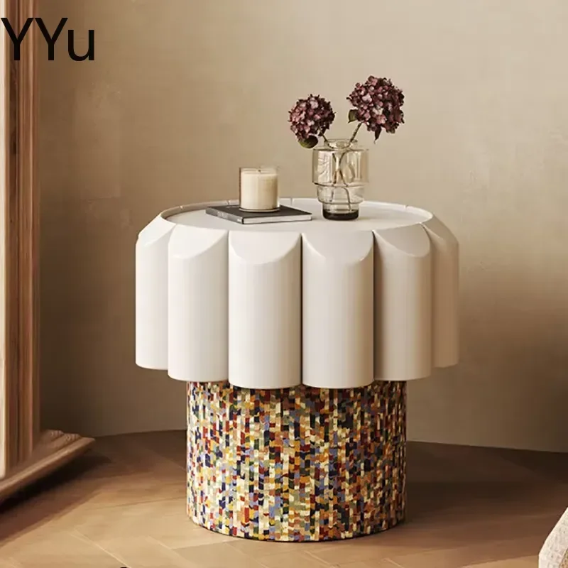 for Delicacy Design Bedside Table Creative Premium Nightstand Trendy Aesthetic Bedroom Furniture Modern End Table Storage