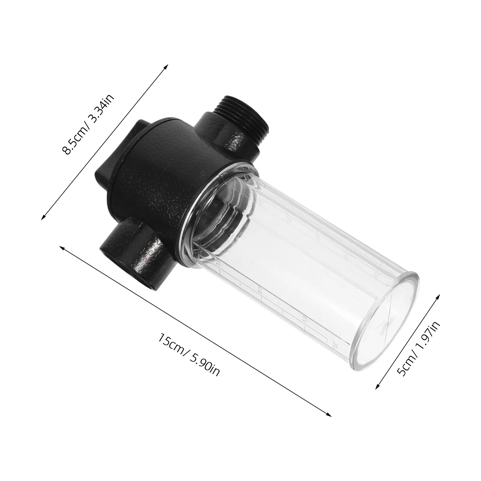 Foam Sprayer Bottle for Car Washing Garden Hose Soap Dispenser Multi Use Car Wash Pet Bathing Outdoor Cleaning Even Foam Output