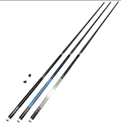

High Quality Superior Quality 58'' 1/2-pc Billiard Pool Cue with Carbon Fiber Forearm/Uni-Lock Joint and with Extension